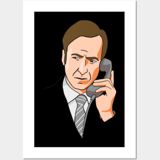 Better Call Saul Fanart - Saul on the Phone Posters and Art